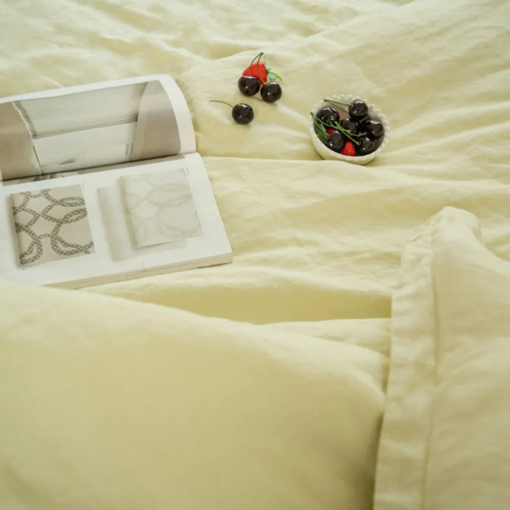 Organic Linen Bedding Set