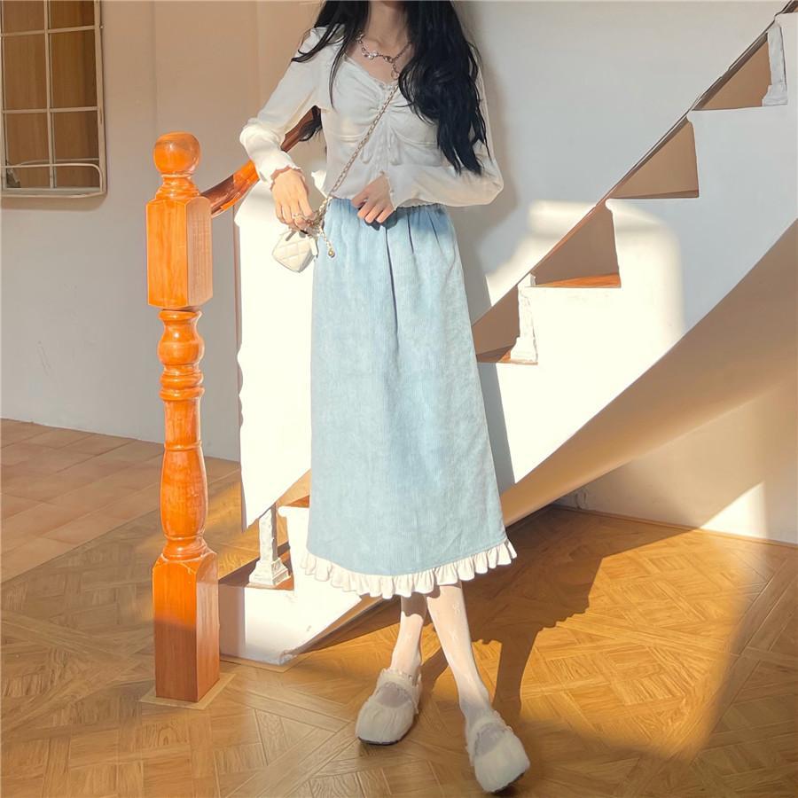 Carly Long Sleeves Vintage Top