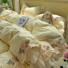 Korean Version of Princess 4piece Bedding Set