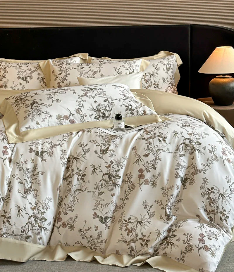 100% Lyocell Soft Silky Cooling Luxury Bedding Set