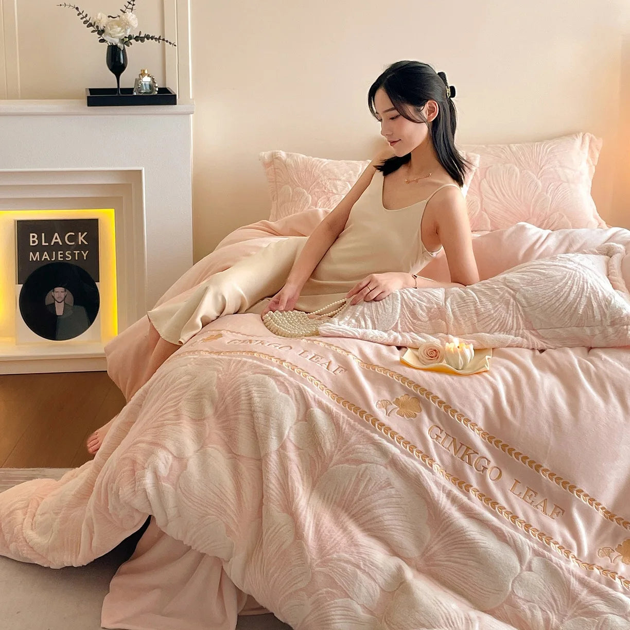 Winter Velvet Bedding Set