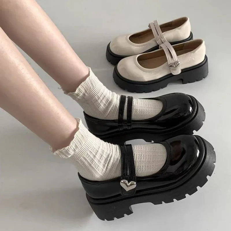 Charred Platform Loafers