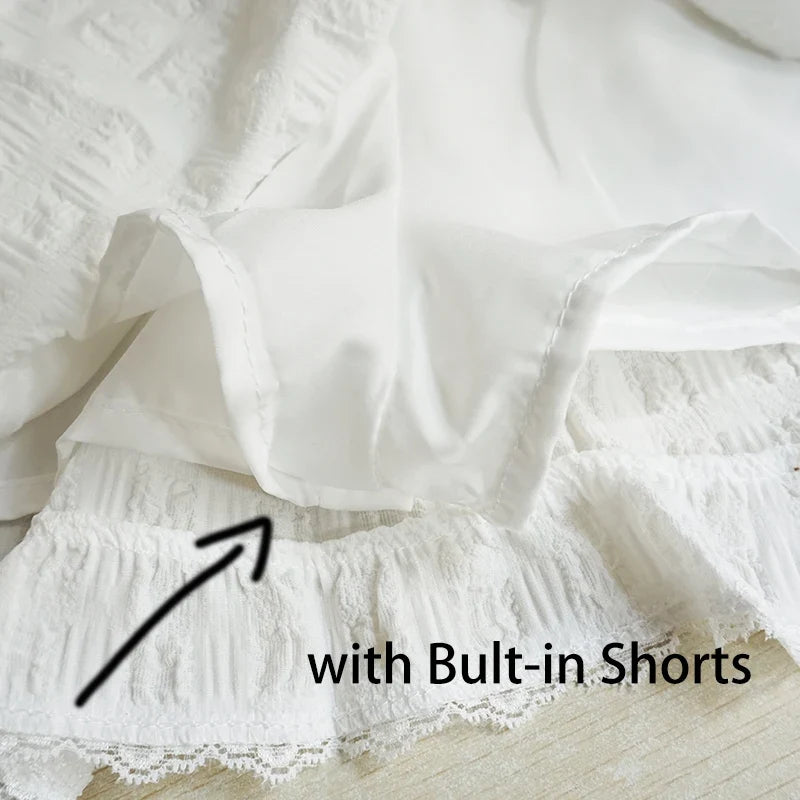 Stelia Ruffle Mini Skirt