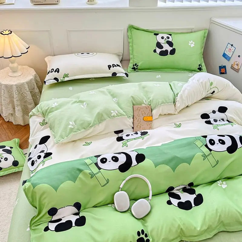 Cute Bear Bedding Set