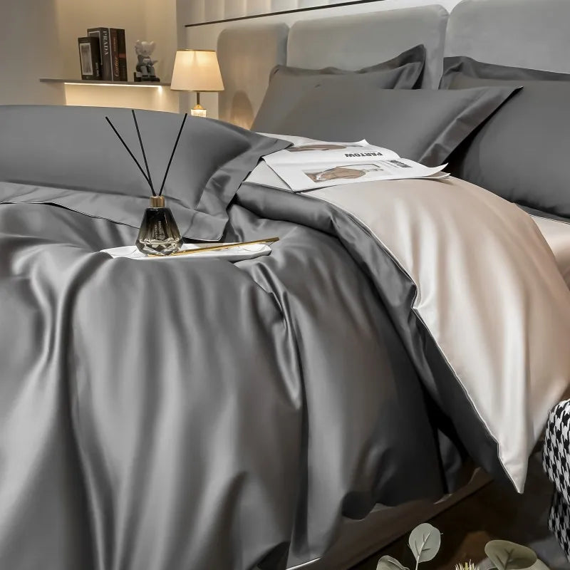 Luxury 100% Cotton 4Piece Bedding Set