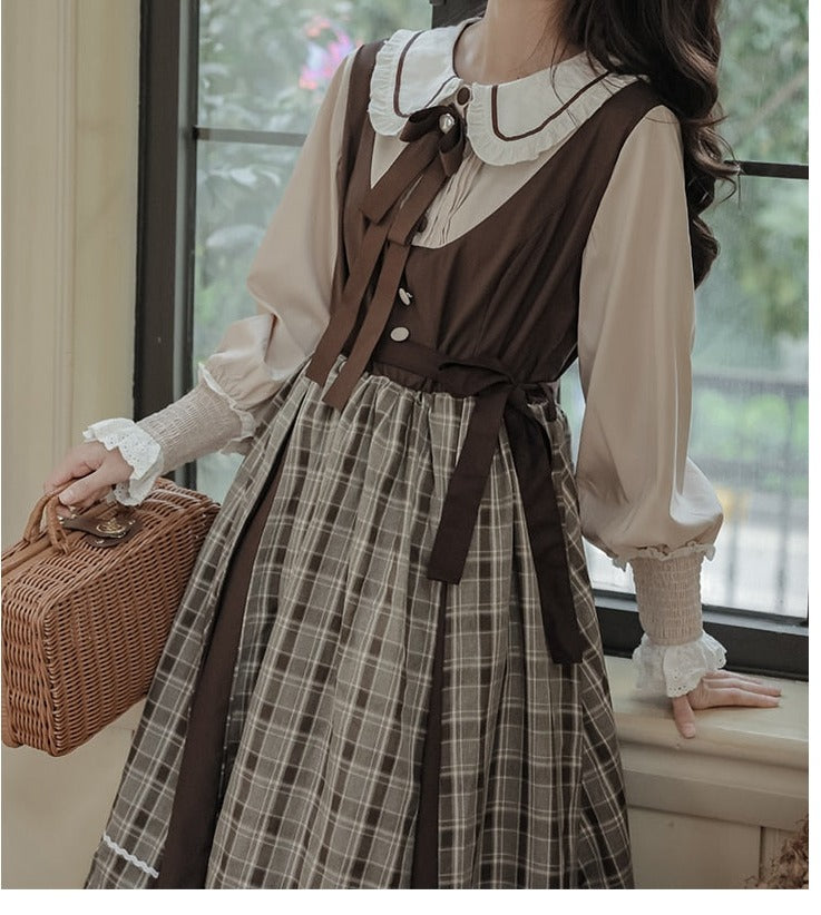 Dark Cottagecore Village Witch Dress