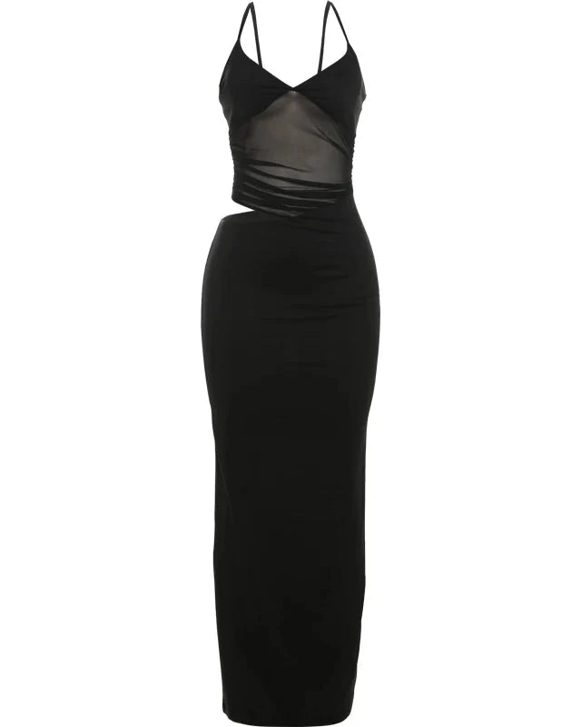 Kaui Mesh Midi Dress