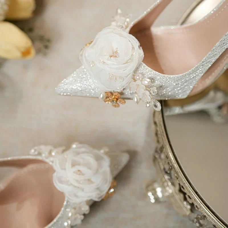 White Wedding Shoes