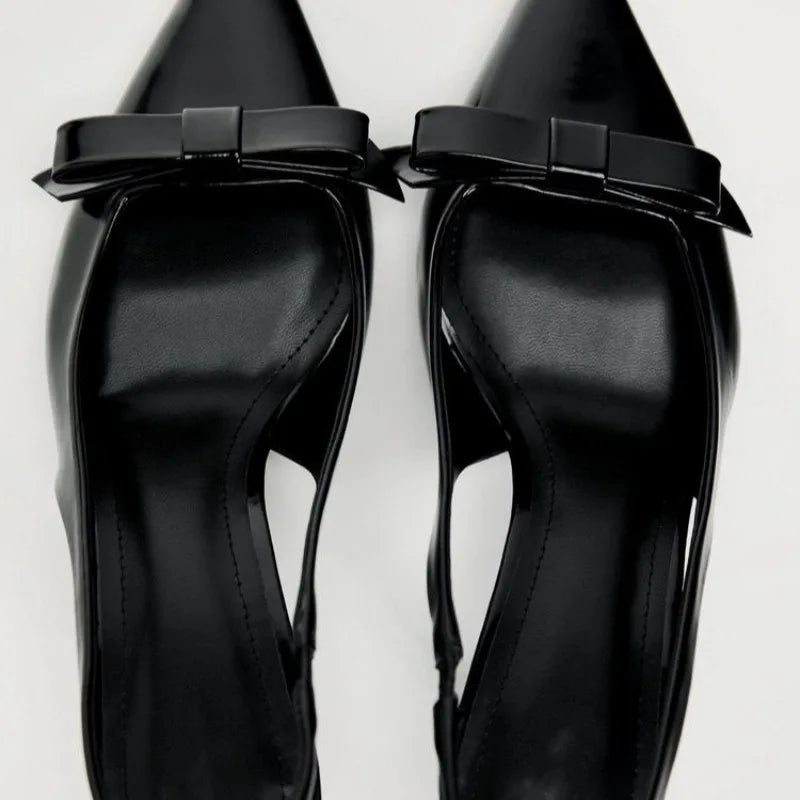 Corenne Butterfly Knot Slingback Heel