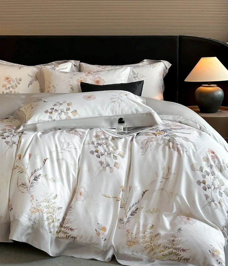 100% Lyocell Soft Silky Cooling Luxury Bedding Set