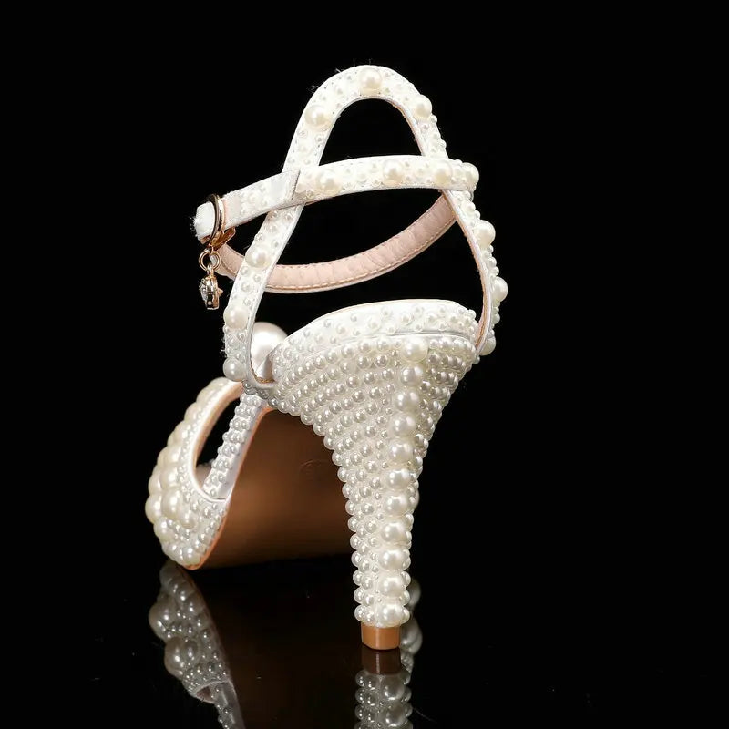 Autumn Fish Mouth High Heels