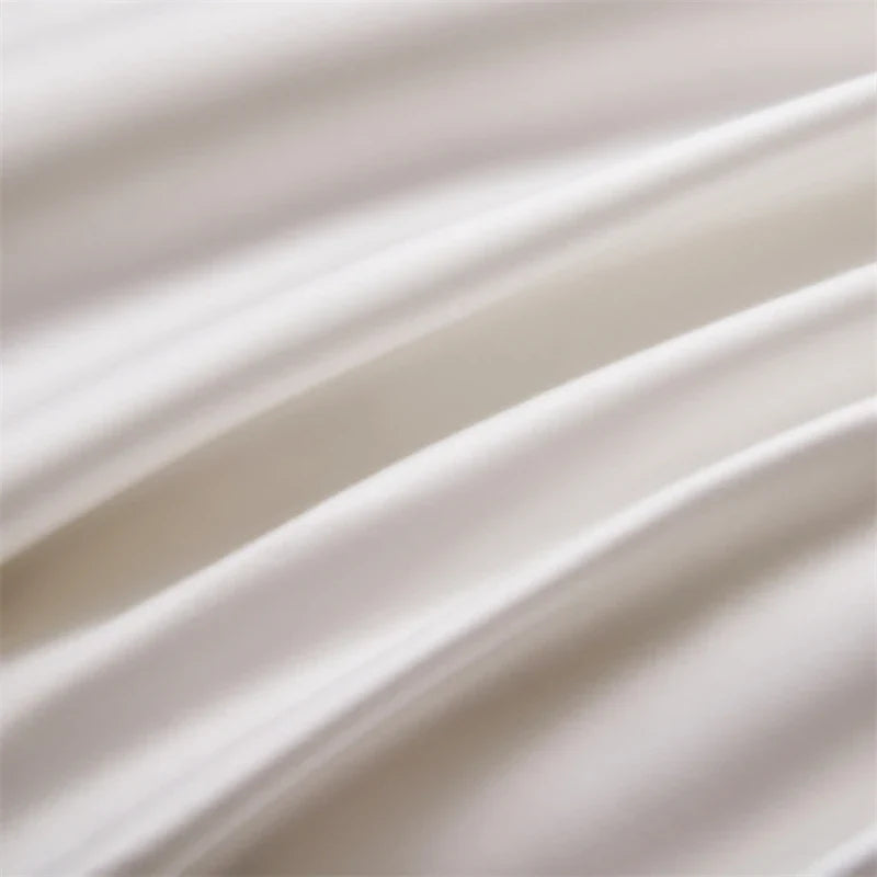 600TC Long Staple Cotton Luxury Solid Color Hotel Style Bedding Set