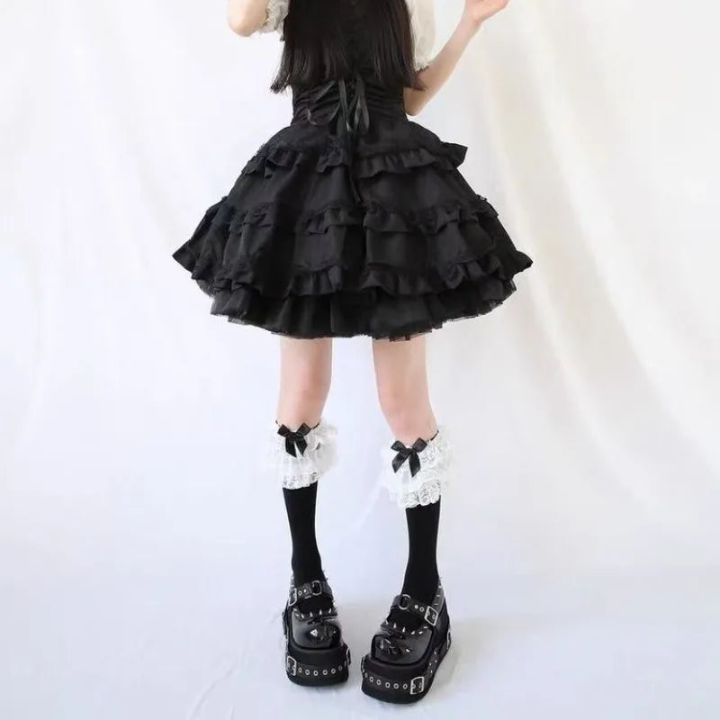 Gothic Rivet Muffin 10 CM Platform Mary Jane Shoes