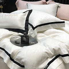 Luxury Satin Jacquard Bedding Set
