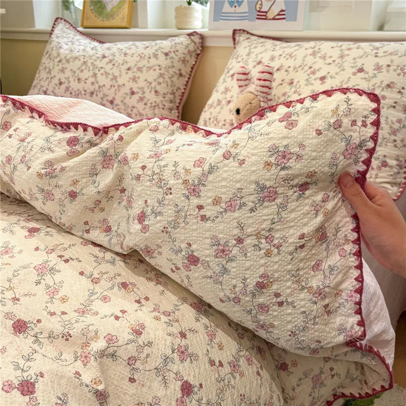 3/4Pcs Cartoon Print Bedding Set