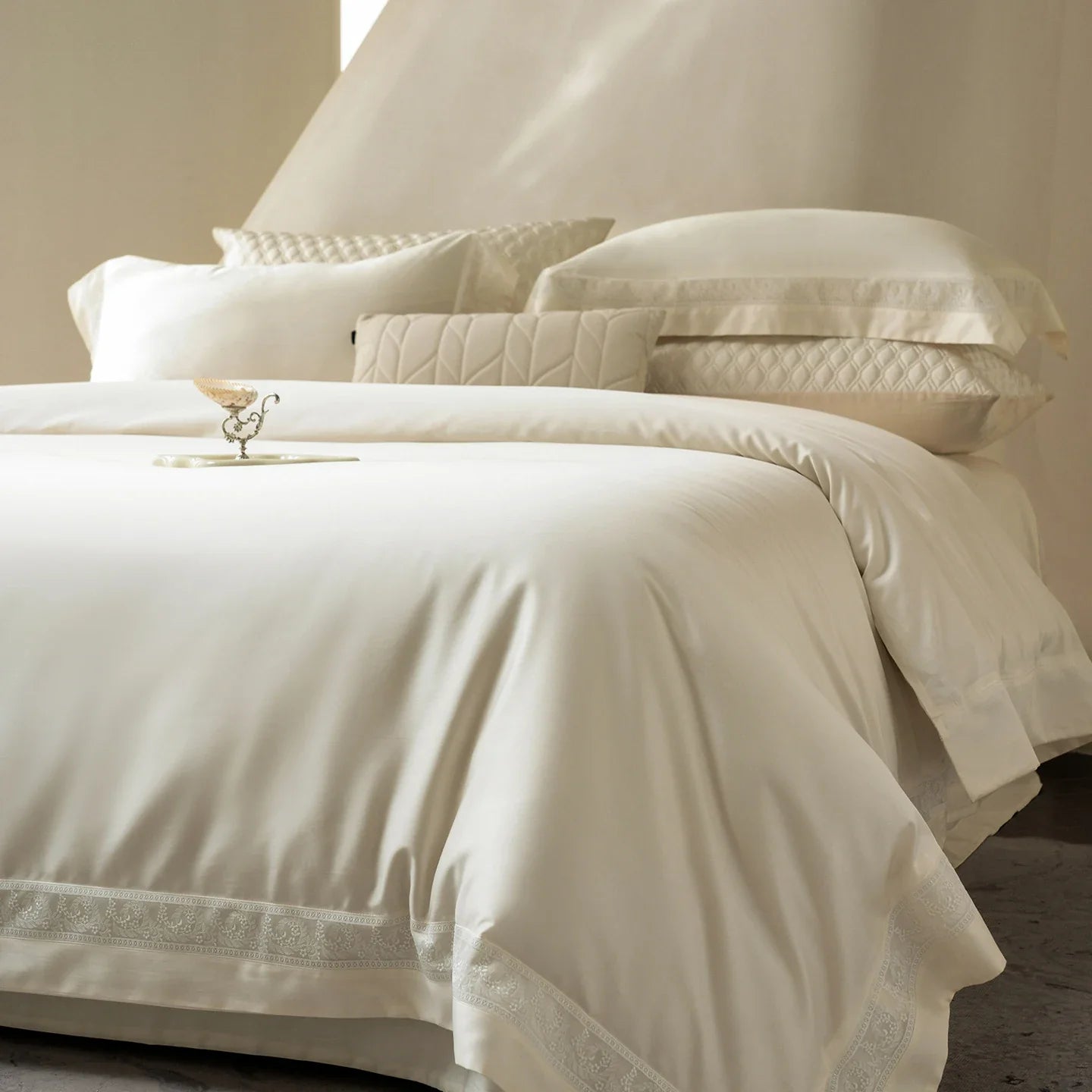 Luxury 1000TC Lyocell Cotton Soft Silky Bedding Set