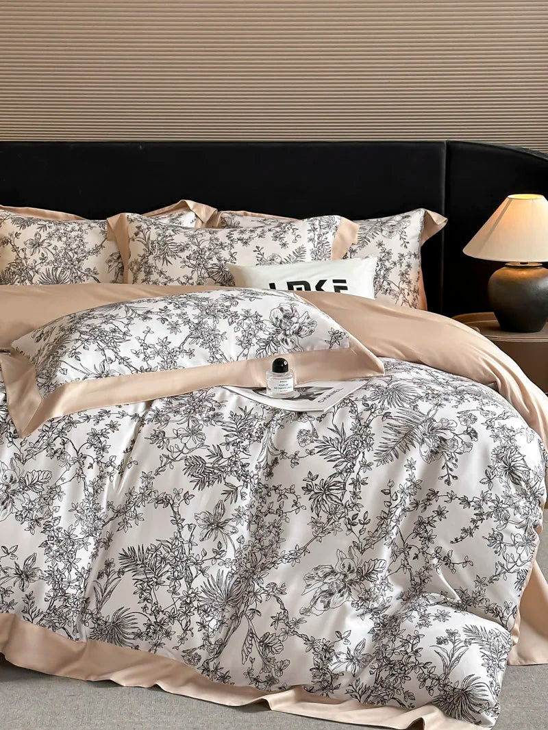 100% Lyocell Soft Silky Cooling Luxury Bedding Set