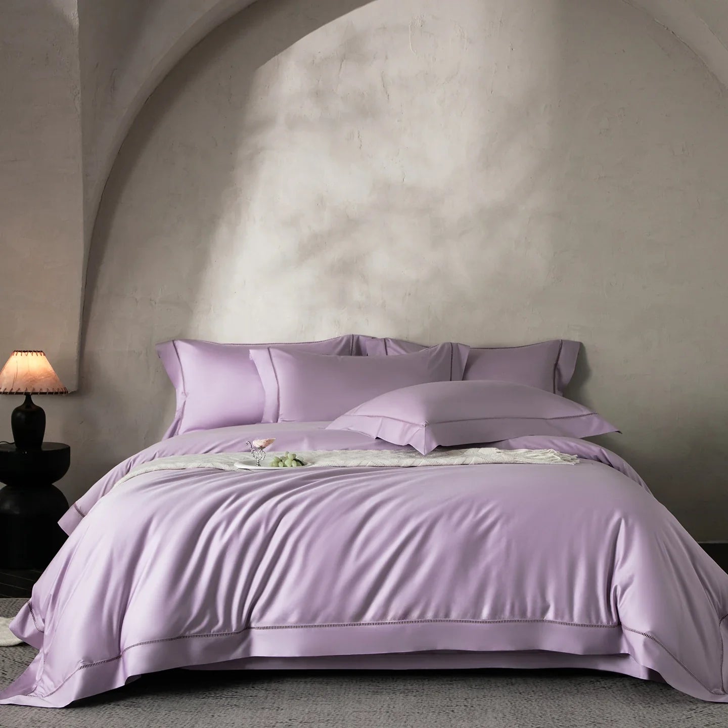 Luxury Solid Color Hotel Style Premium 1000TC Egyptian Cotton Bedding Set