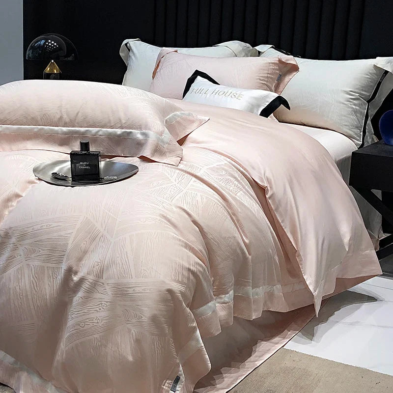 Luxury Satin Jacquard Bedding Set