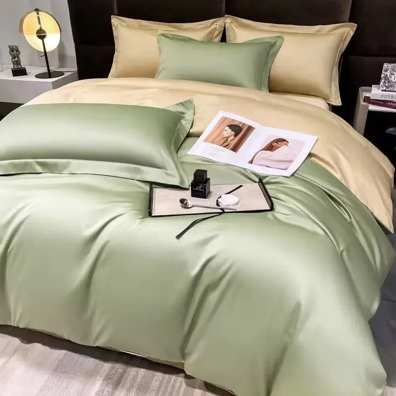 Luxury 100% Cotton 4Piece Bedding Set