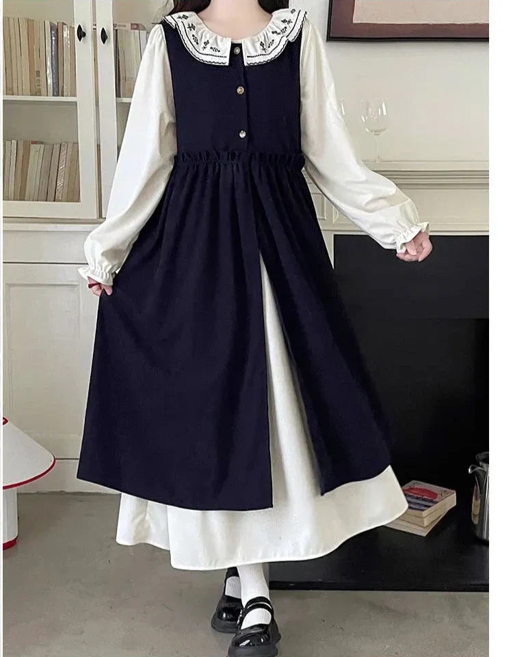 Broom Swamp 2-Piece Cottagecore Dress
