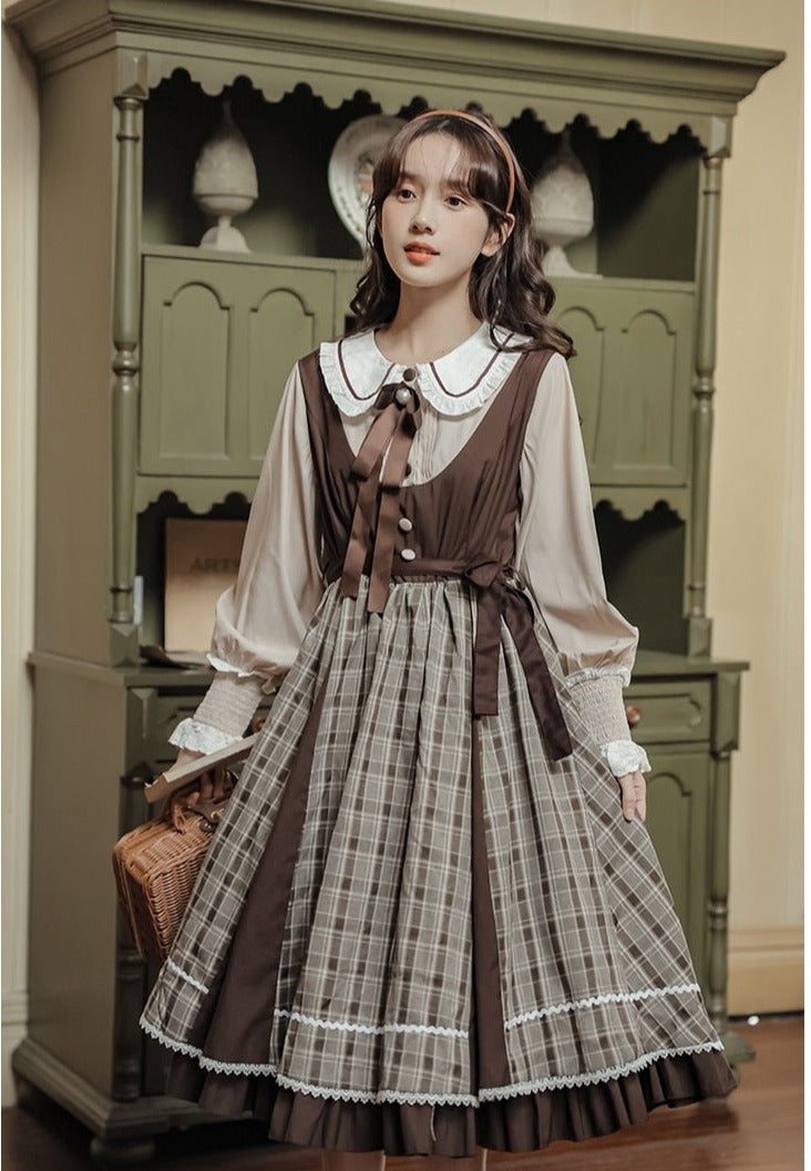 Dark Cottagecore Village Witch Dress