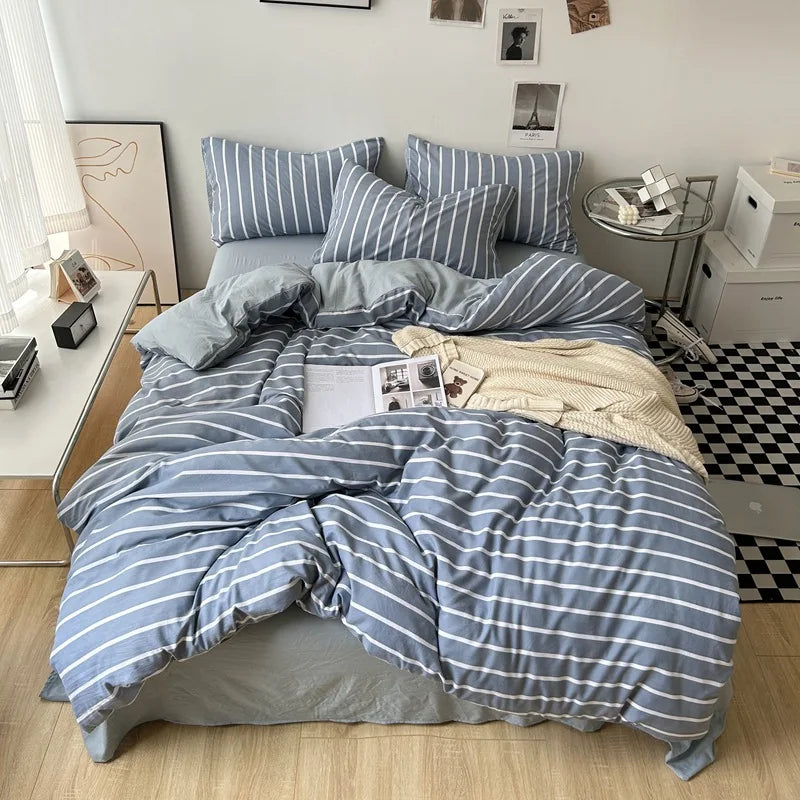 Simple Stripe Bedding Sets