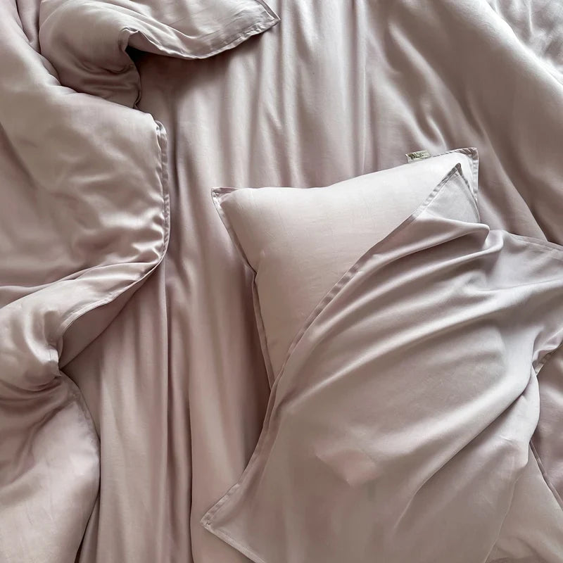 600TC Washed Lyocell Soft Bedding Set