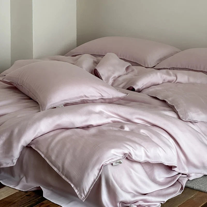 600TC Washed Lyocell Soft Bedding Set