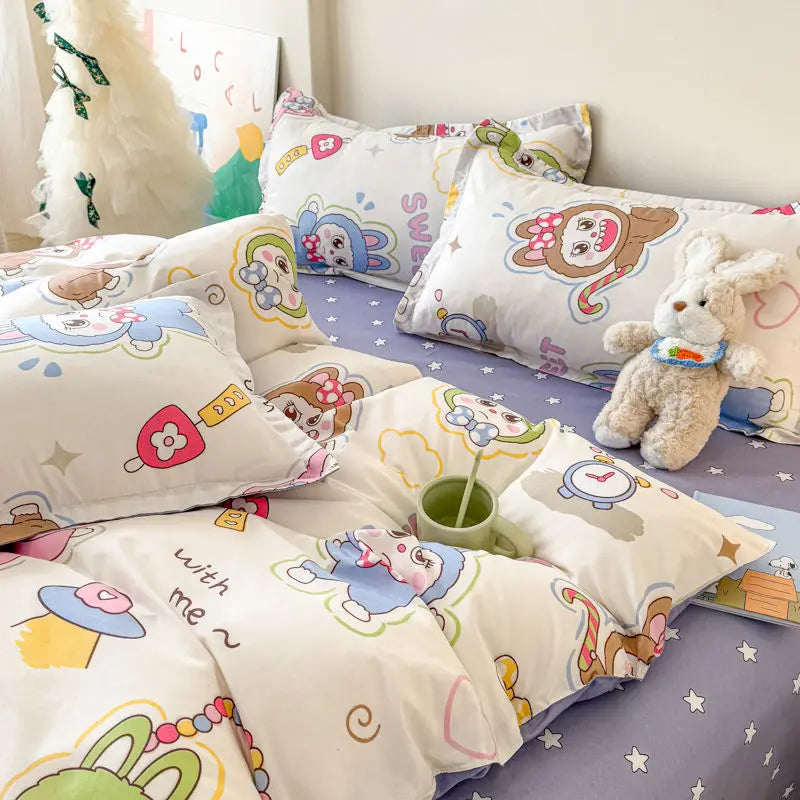 Kids Cute Bedding Set