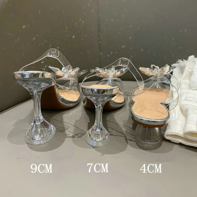 Silver Baotou Sandals