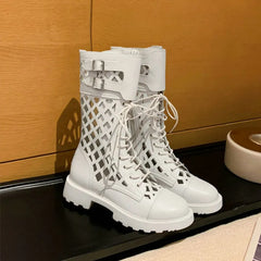 Women Chunky Platform Ankle Boots