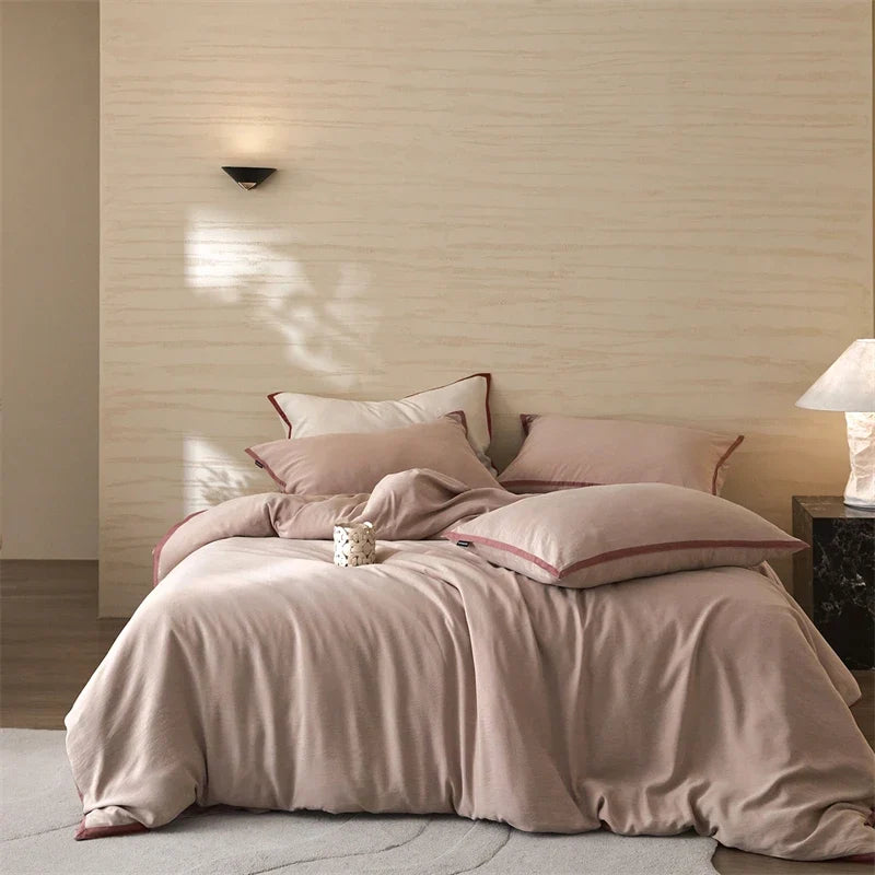 Sand Washed Lyocell Soft Cooling Luxury Bedding Set