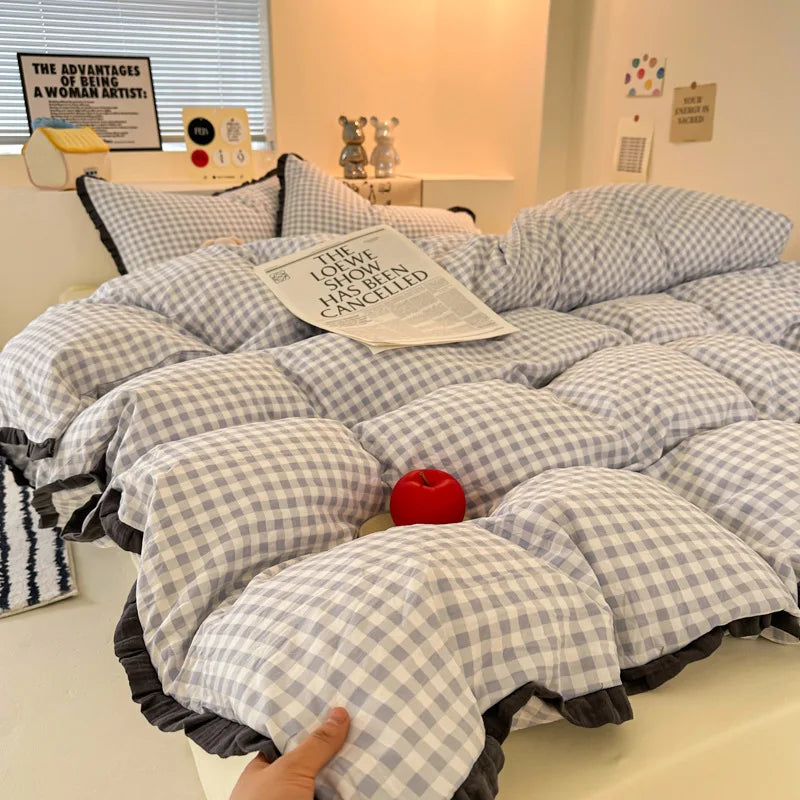 Korean Style Lace Bedding Sets