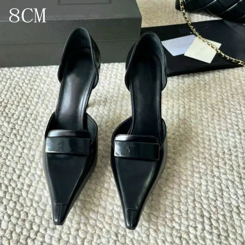 Fmaous Quality Leather Belt Buckle Heels