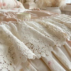 100% Cotton Vintage French Floral Bedding Set