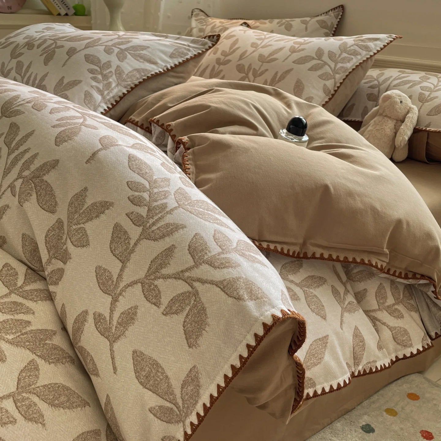 High End Bedroom 100% Cotton 4 Piece Bedding Set