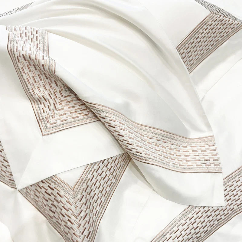 600TC Egyptian Cotton Luxury Embroidery Hotel Style Bedding Set