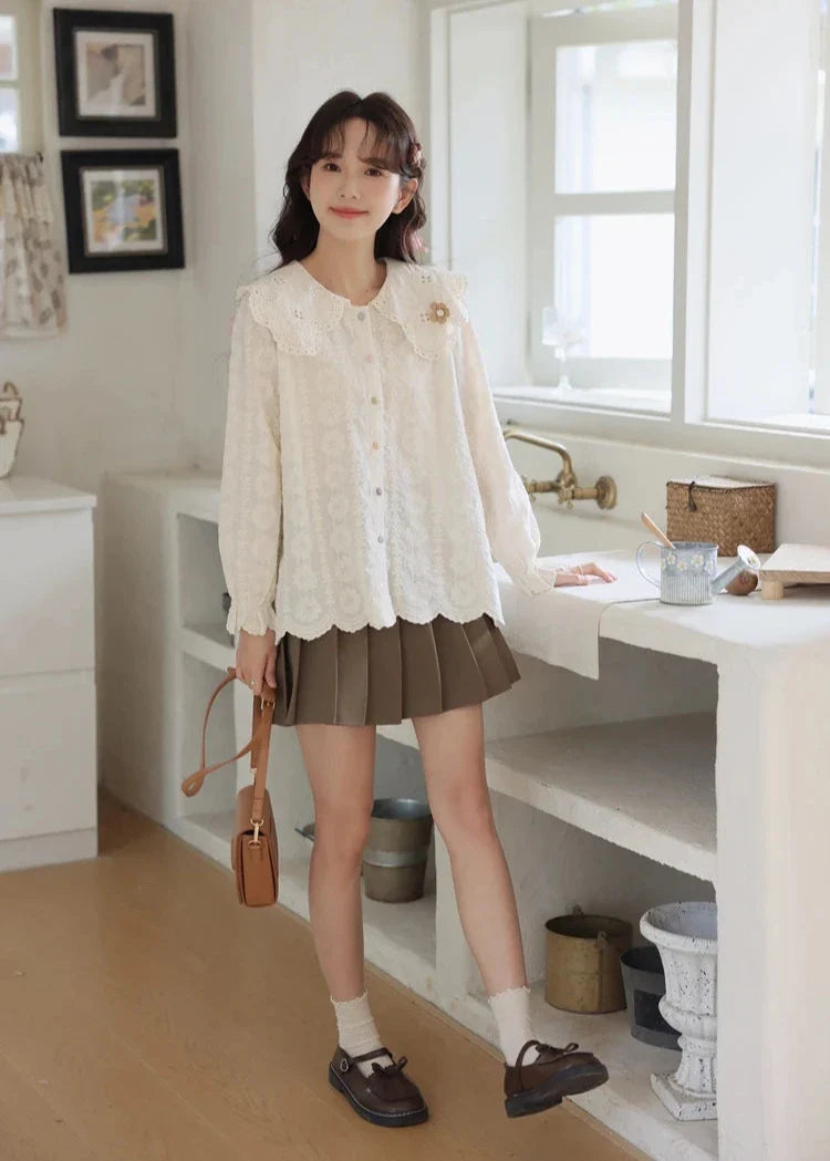 Kawaii Cottagecore Long Sleeve Shirt