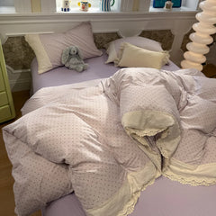 French Style Full Cotton Four Piece Bedding Set