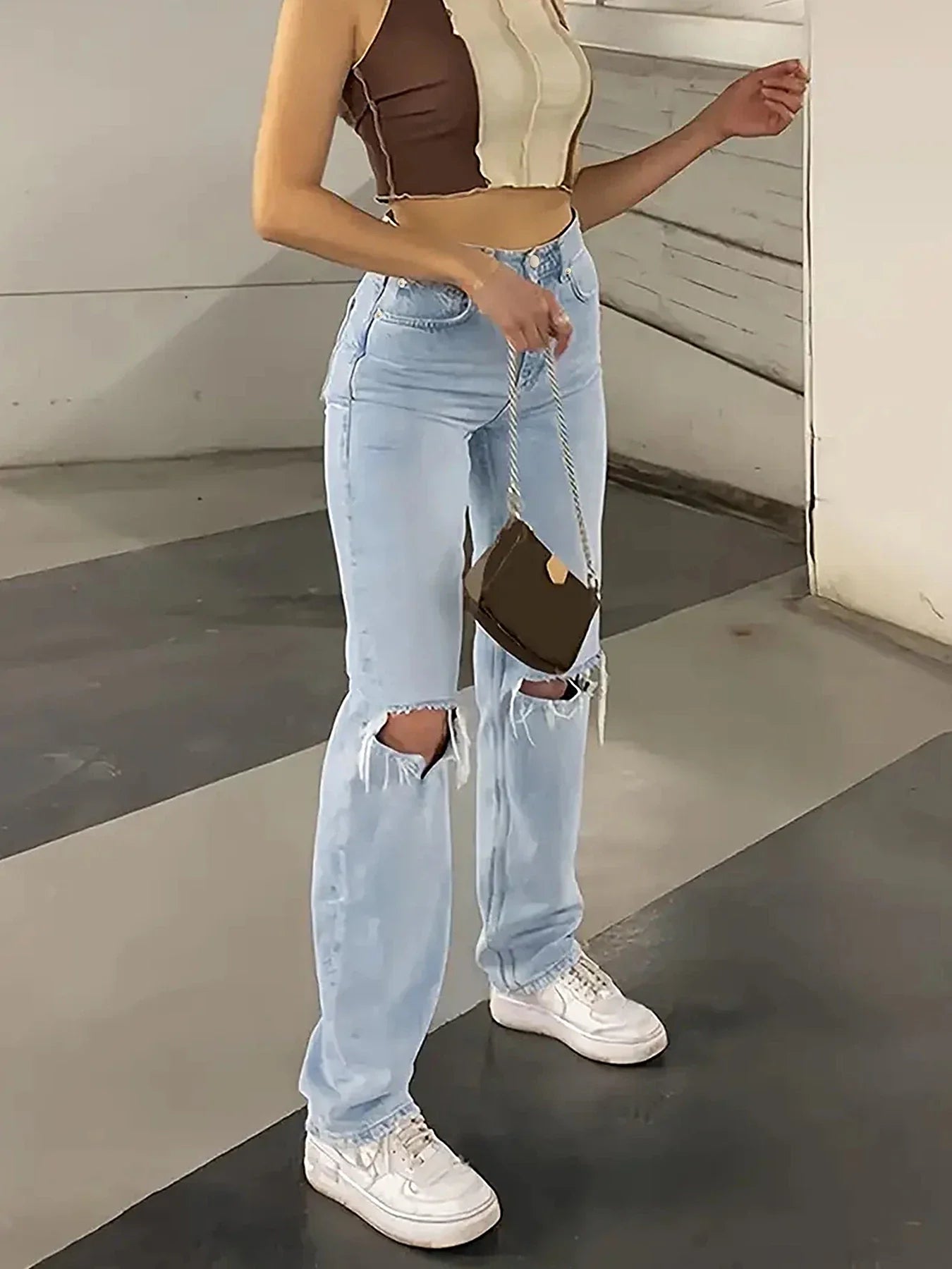 Seawalk Knee Ripped Jeans