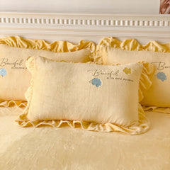 Winter Warm Velvet Bedding Set