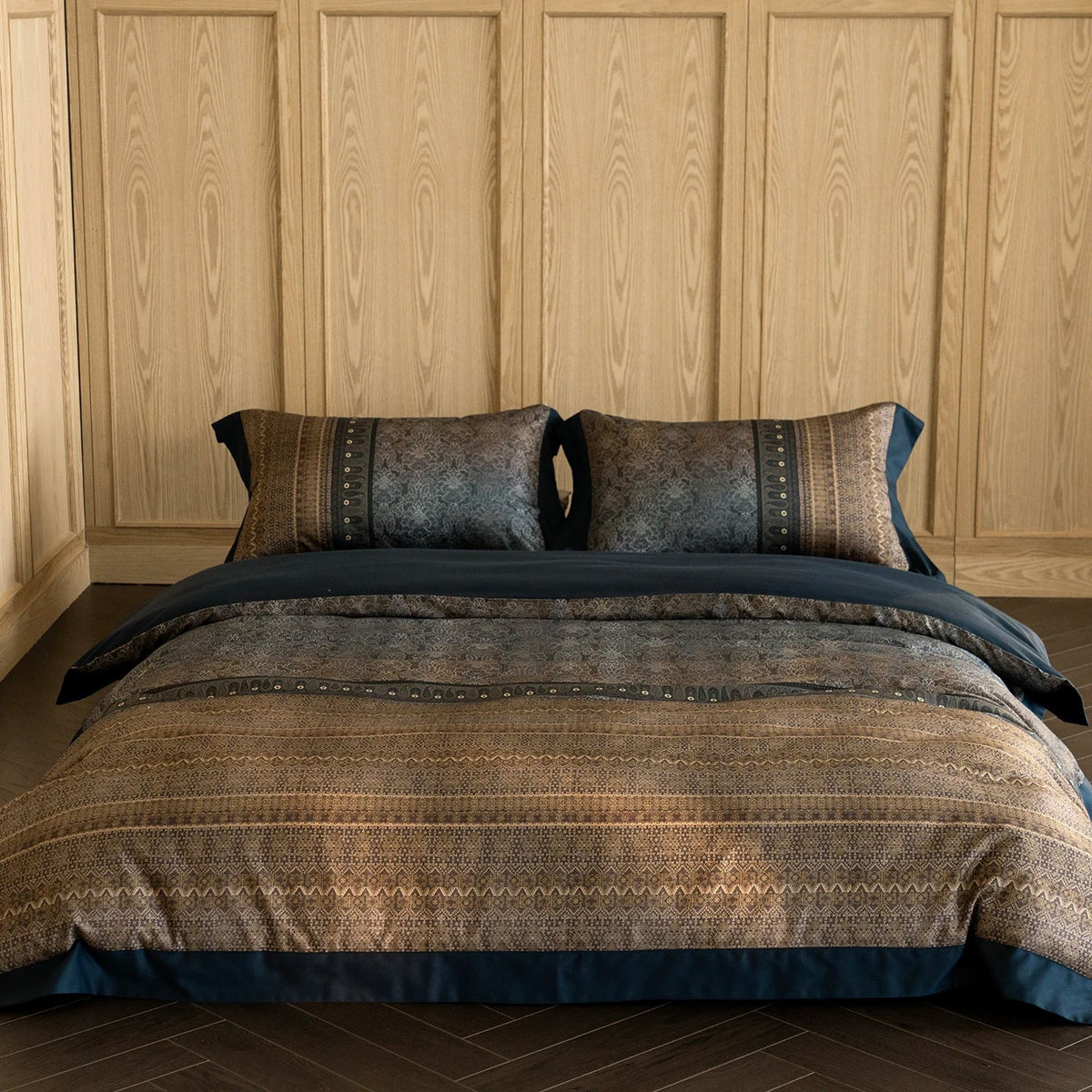 Vintage Bohemian Geometric Luxury Bedding Set
