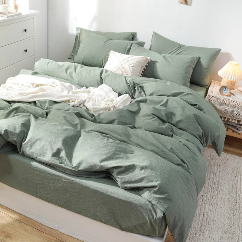 Solid Color Bedding Set