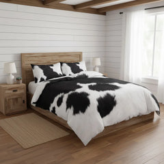 Cow Print Bedding Set
