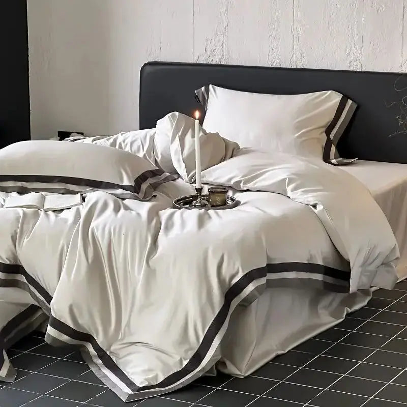1000TC Lyocell Cotton Soft Silky Hotel Style Bedding Set
