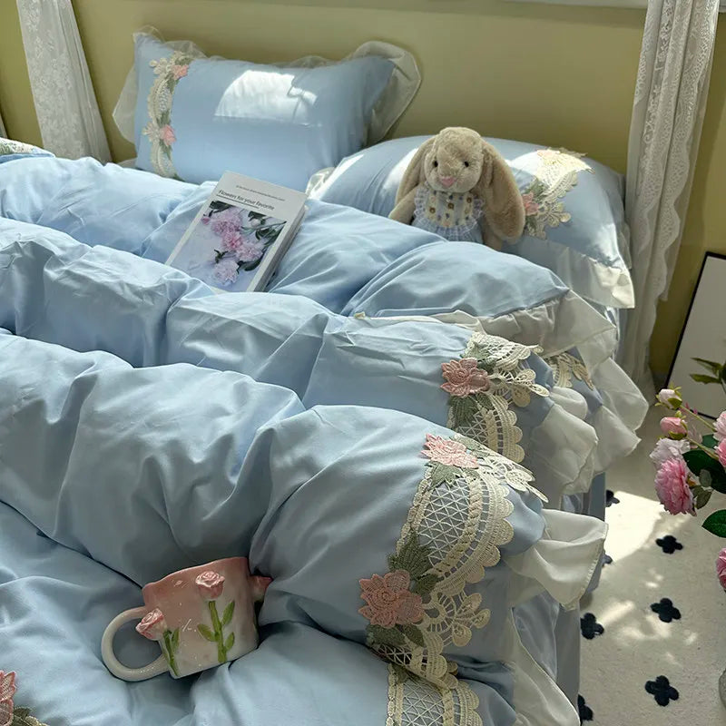 Korean Version of Princess 4piece Bedding Set