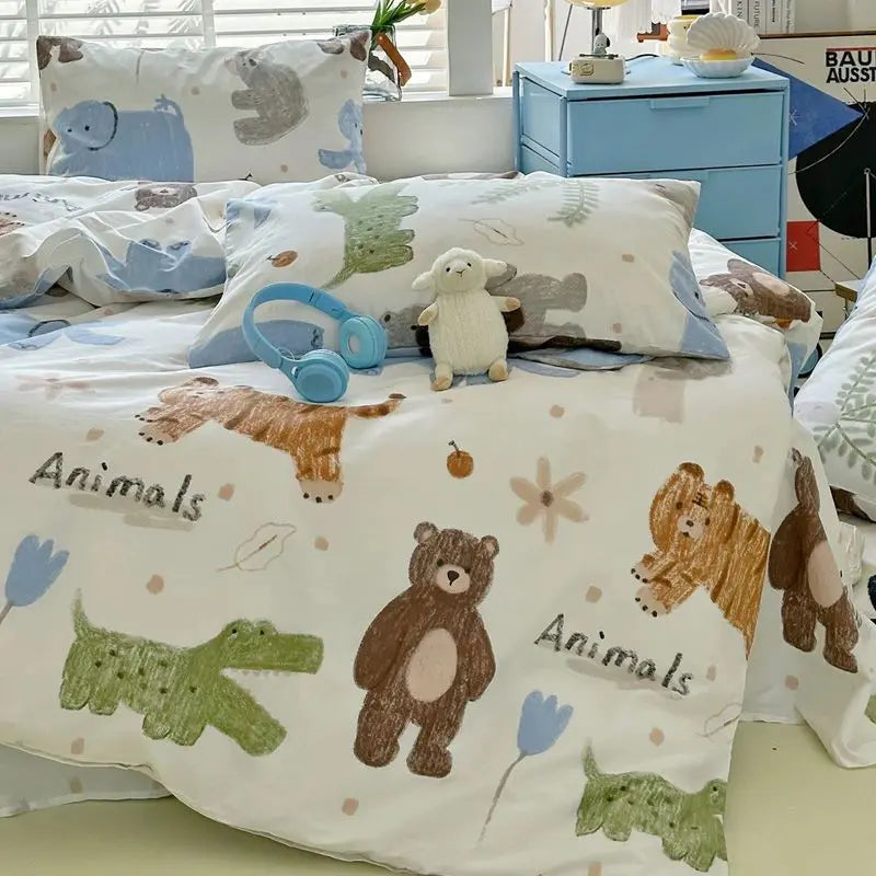 Cute Cat Bedding Set