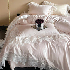 Romantic Lace Princess Wedding Bedding Set