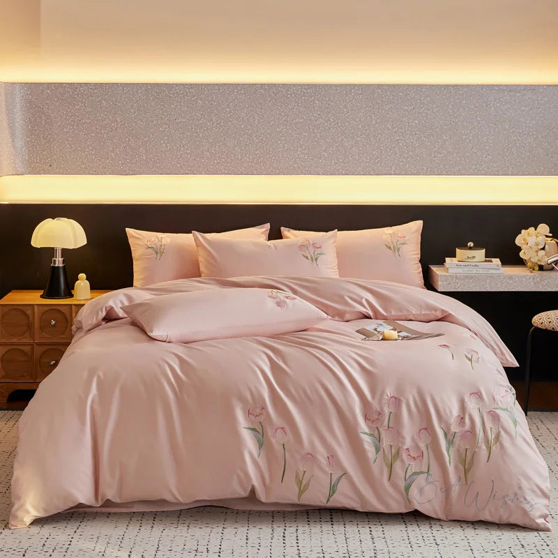 600TC Egyptian Cotton Luxury Bedding Set